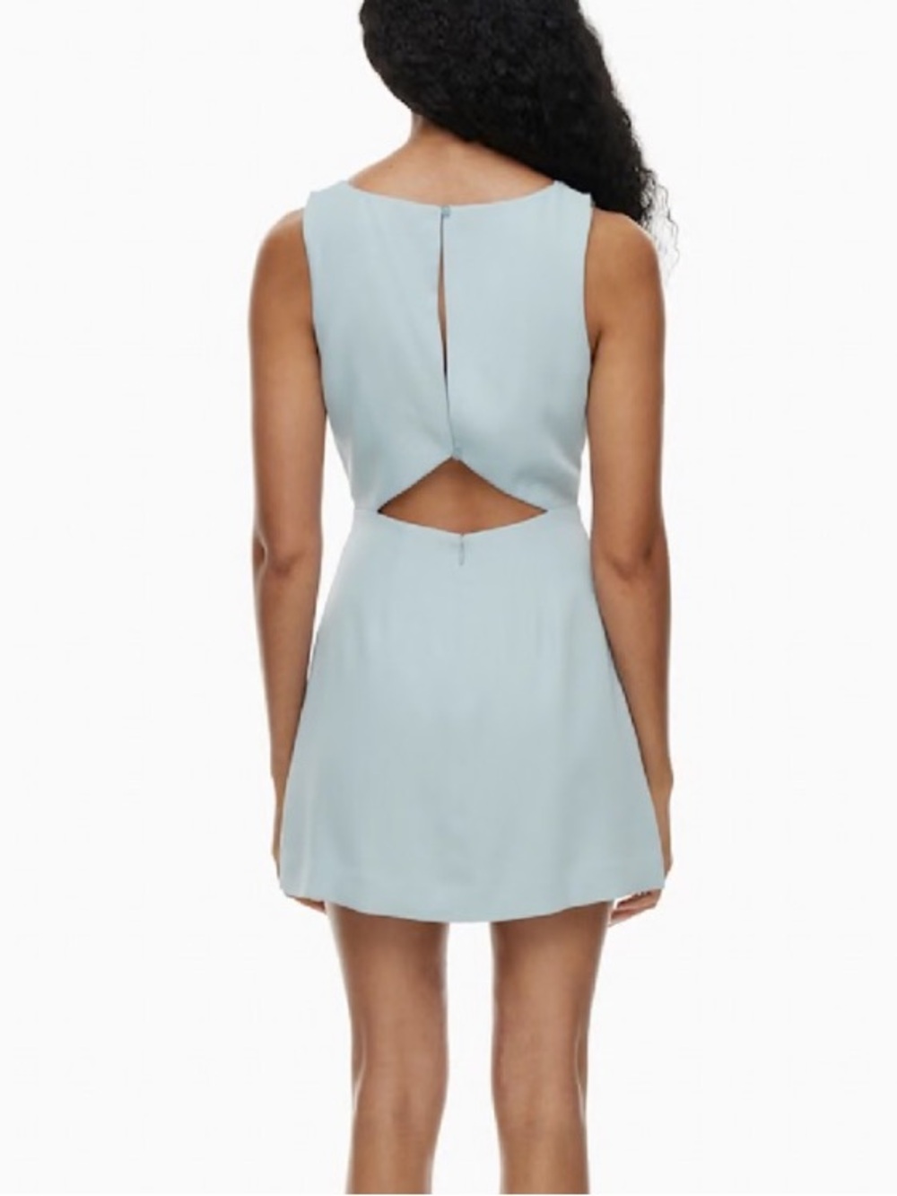 Babaton Light Blue Mini Dress w Pockets!